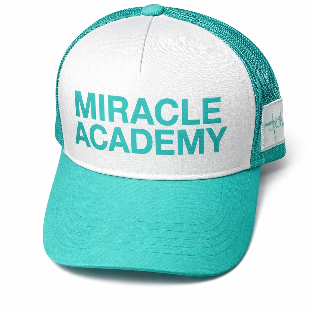 Nahmias Miracle Academy Trucker Hat NWOT Retail $250